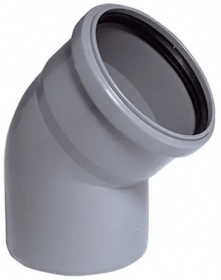 Отвод 45º для труб 50мм HTВ. РФ. Отвод 45º для труб 50мм HTВ. РФ.