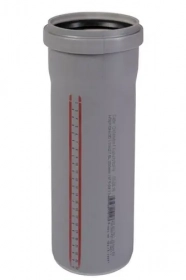 Труба 110х2000мм с раструбом HTEM. РФ. Труба 110х2000мм с раструбом HTEM. РФ.