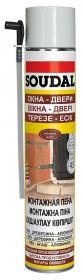 Пена Soudal с трубочкой 750 мл. Бельгия. Пена Soudal с трубочкой 750 мл. Бельгия.