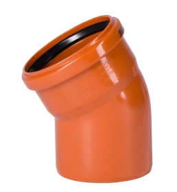 Отвод 110х30º для наружной канализации KGB. Германия. Отвод 110х30º для наружной канализации KGB. Германия.