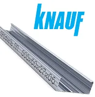 Профиль Knauf для гипсокартона CD: 60x27. ДЛИНА 4 м! Толщина – 0,6 мм. РФ.