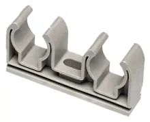 Опора двойная Wavin 2х20мм. Чехия.