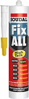 Soudal Fix All High Tack. Гибридный клей-герметик. 290 мл. Белый. Бельгия.