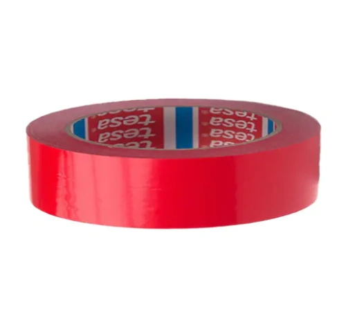 Лента малярная ПВХ красная TESA 66м х 25мм. Германия. Лента малярная ПВХ красная TESA 66м х 25мм. Германия.