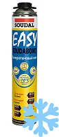 Клей-пена зимняя Soudal Soudabond Easy Winter под пистолет. Бельгия.