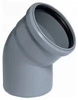 Отвод 45º для труб 110мм HTВ. РФ.