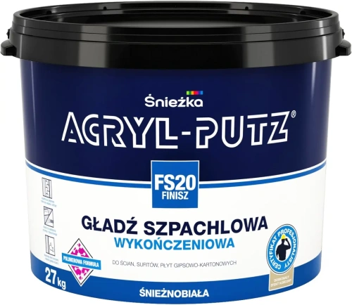 Acryl-Putz финиш. Польша, Sniezka. 27кг.